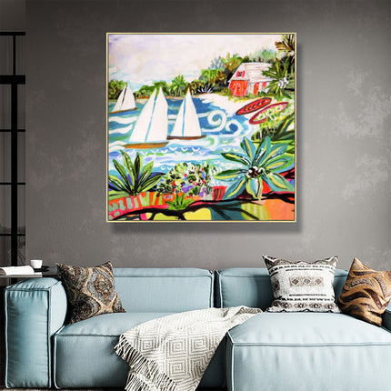 Wall Art - Tropical Hideaway - Canvas Prints-Poster Prints