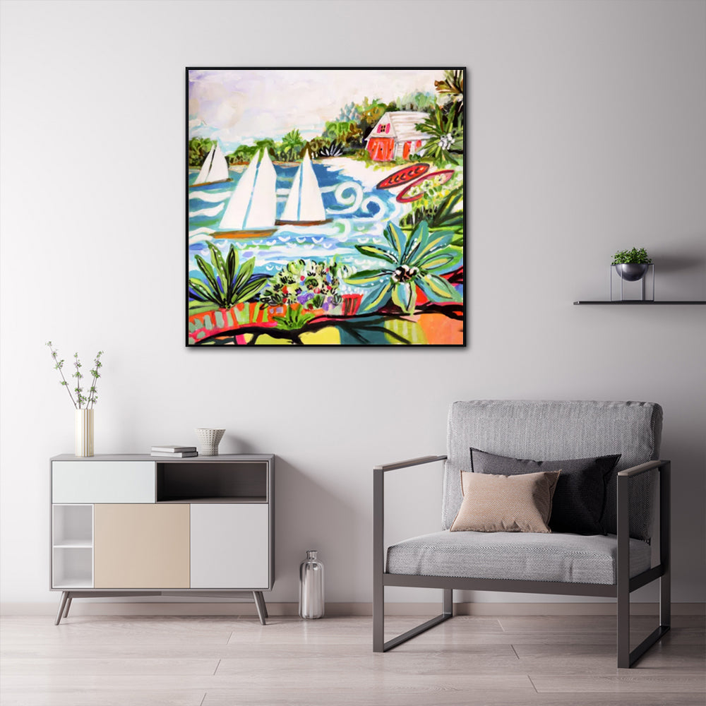 Wall Art - Tropical Hideaway - Canvas Prints-Poster Prints