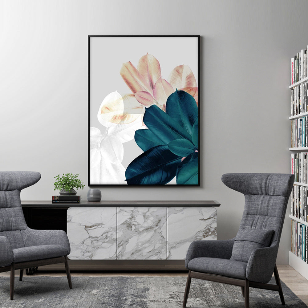 Wall Art - Tropical leaves - Canvas Prints-Poster Prints