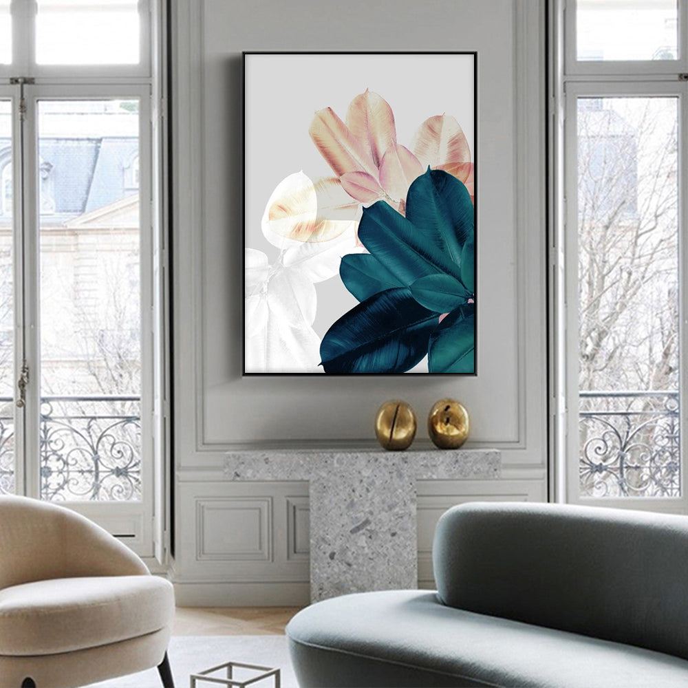 Wall Art - Tropical leaves - Canvas Prints-Poster Prints