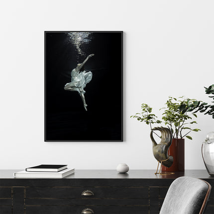 Wall Art - Underwater Dancer Style A - Canvas Prints-Poster Prints
