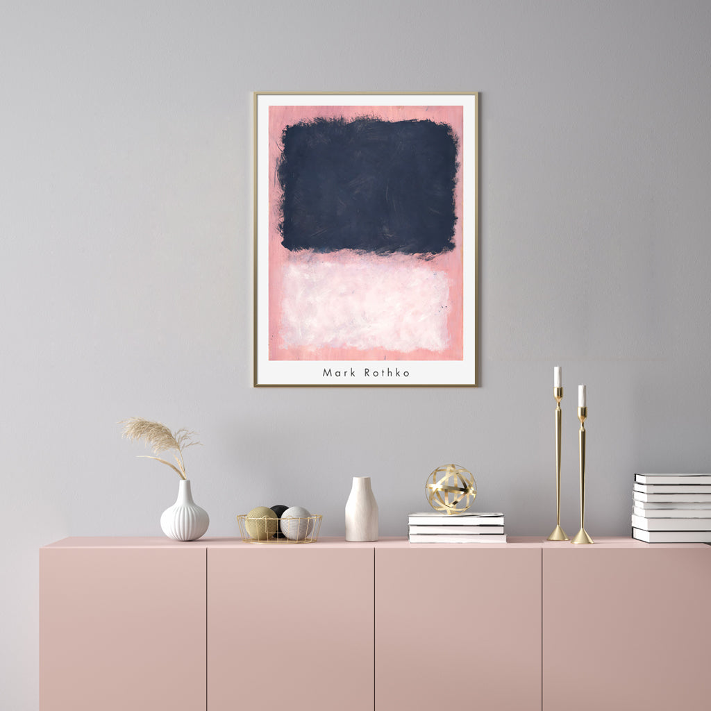 Wall Art - Untitled 1967 by Mark Rothko - Canvas Prints-Poster Prints