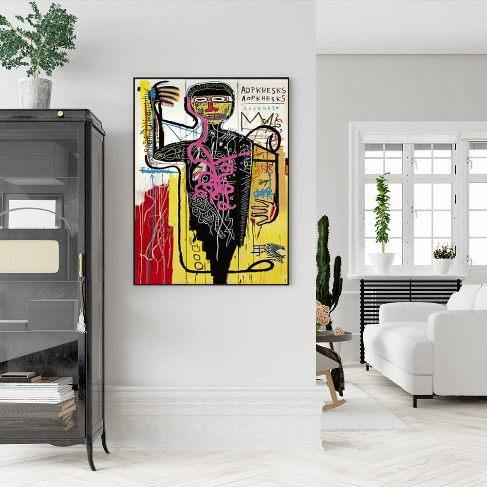 Wall Art - Versus Medici By Michel Basquiat - Canvas Prints-Poster Prints