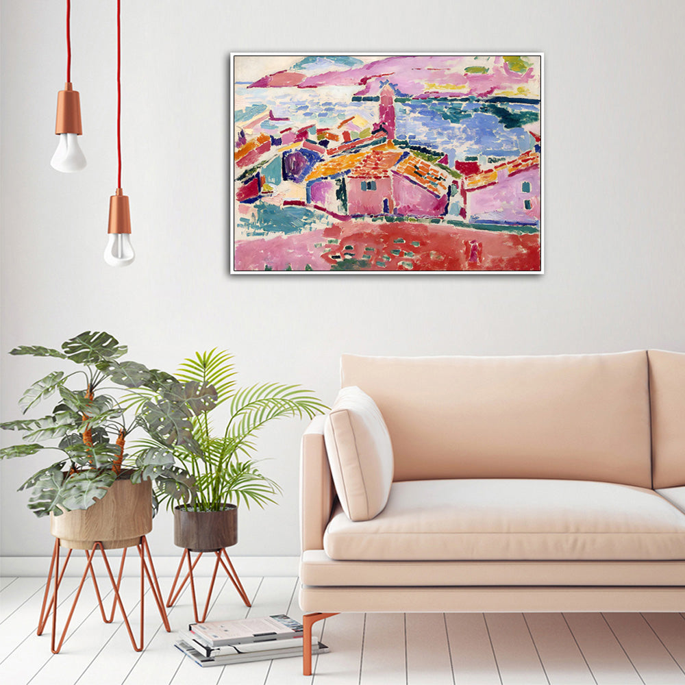 Wall Art - View of Collioure, Henri Matisse - Canvas Prints-Poster Prints