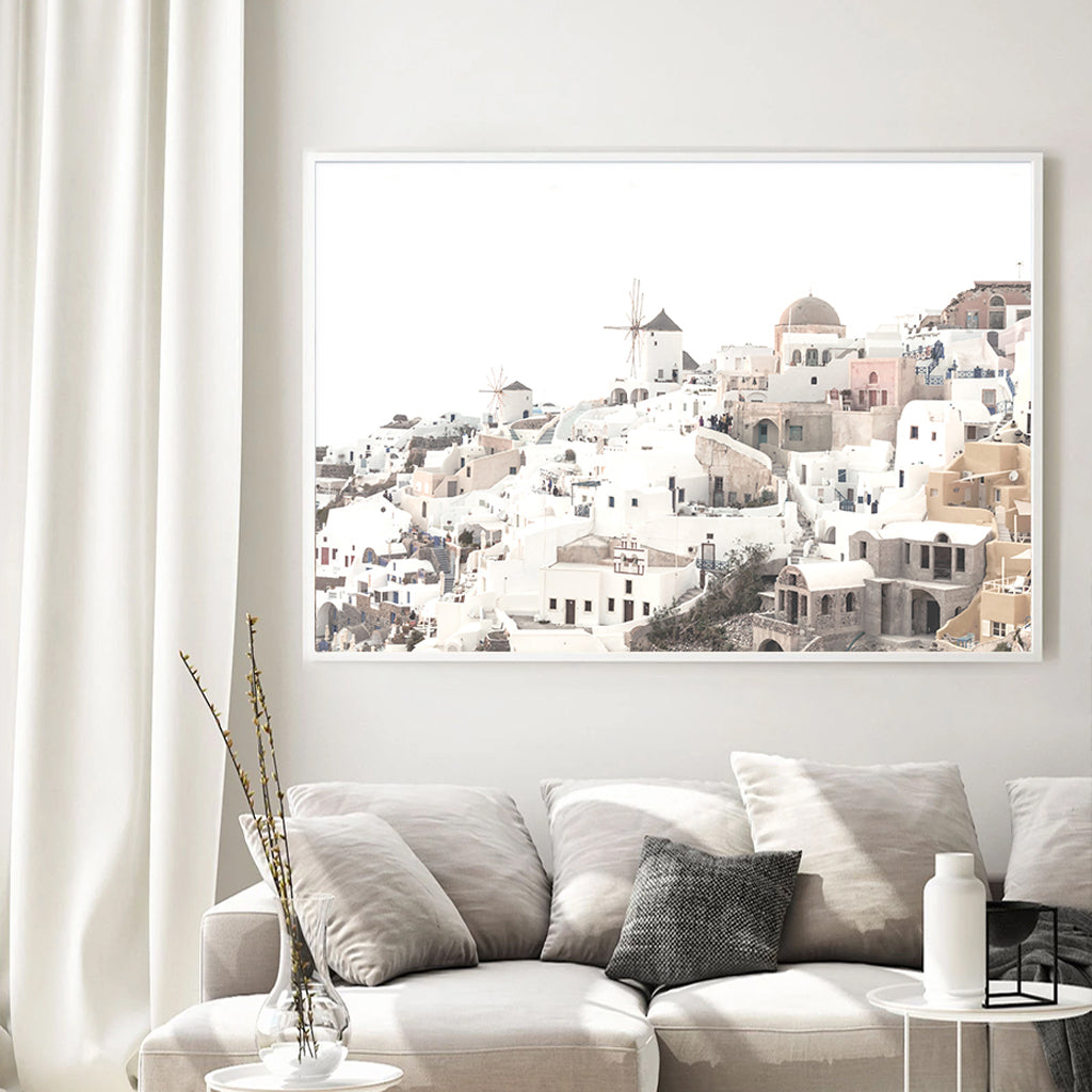 Wall art - Santorini Sunset - Canvas Prints - Poster Prints