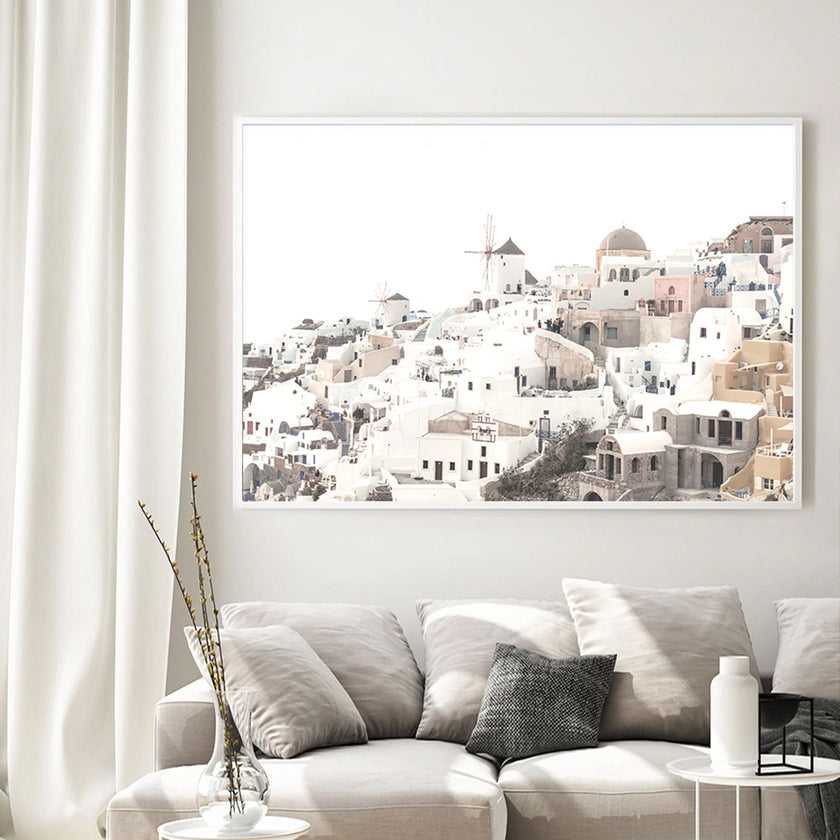 Wall art - Santorini Sunset - Canvas Prints - Poster Prints