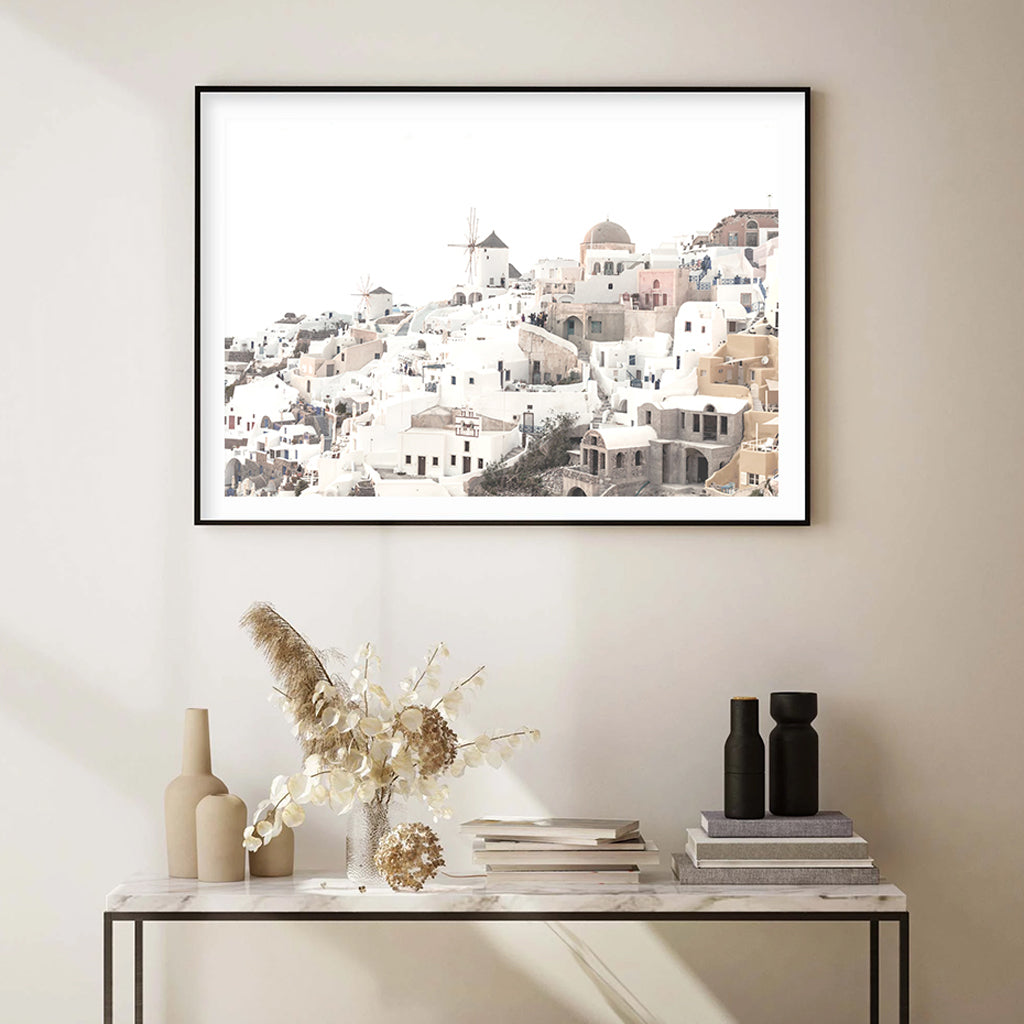 Wall art - Santorini Sunset - Canvas Prints - Poster Prints