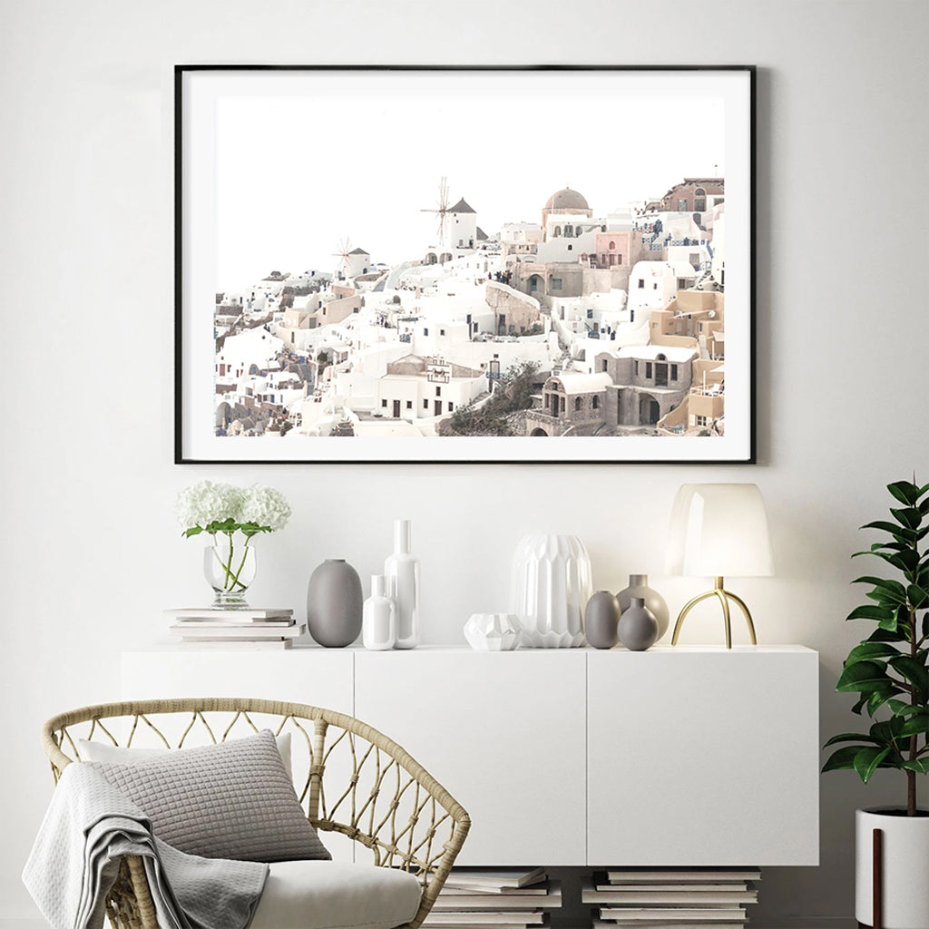 Wall art - Santorini Sunset - Canvas Prints - Poster Prints