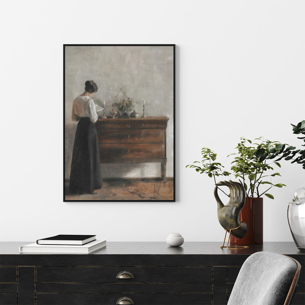 Wall Art - Vintage European Figure - Canvas Prints-Poster Prints