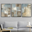 Wall art - Vintage Grey and Beige 2 sets- Canvas Prints- Poster Prints
