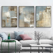 Wall Art prints - Vintage Grey and Beige 3 sets - Poster Prints -Canvas Prints