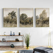 Wall Art - Vintage Neutral Landscape (3 Sets) - Poster Prints -Canvas Prints