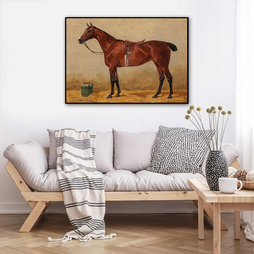 Wall Art - Vintage Horse II - Canvas Prints-Poster Prints