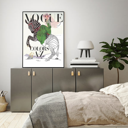 Wall Art - Vogue Lady - Canvas Prints-Poster Prints