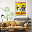 Wall Art - Warhol Basquiat Boxing - Canvas Prints-Poster Prints