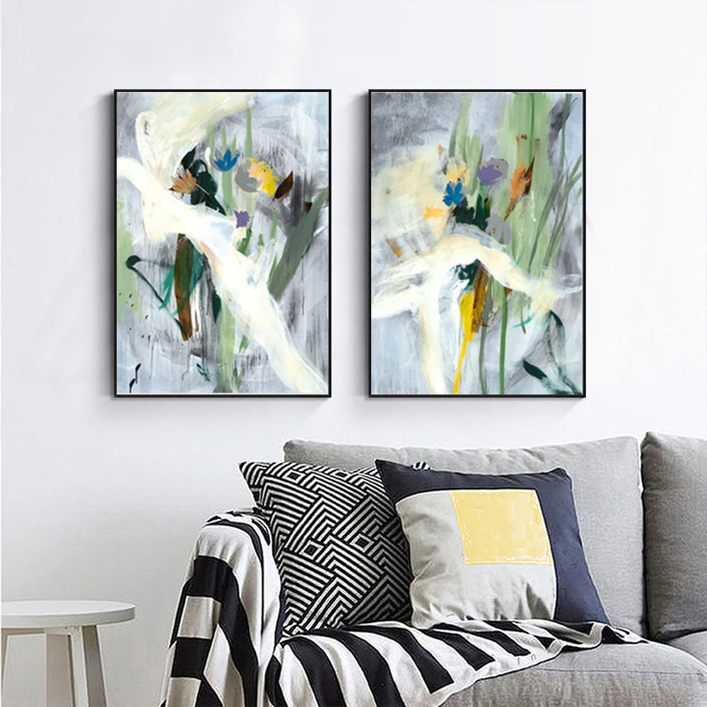 Wall art - Warm Spring (2 sets)- Canvas Prints- Poster Prints