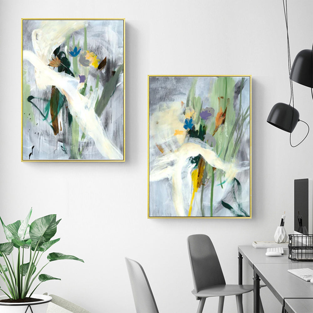 Wall art - Warm Spring (2 sets)- Canvas Prints- Poster Prints