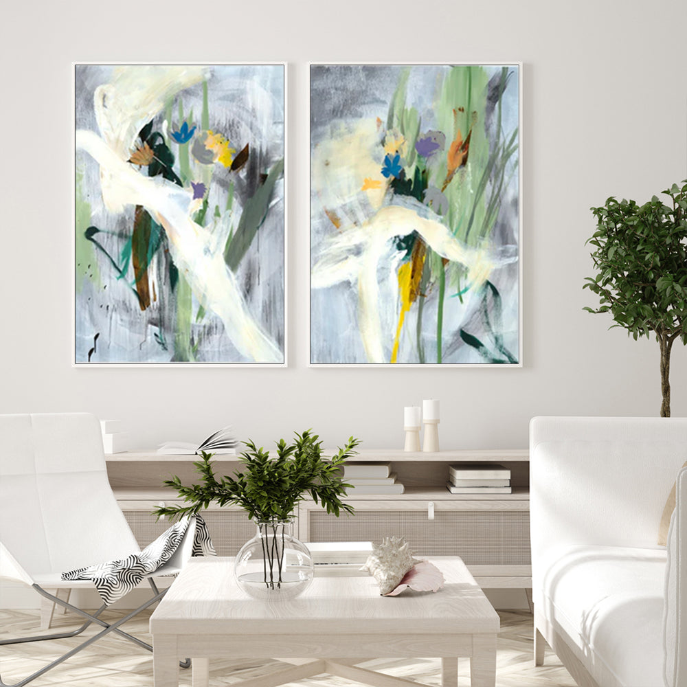 Wall art - Warm Spring (2 sets)- Canvas Prints- Poster Prints