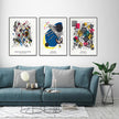 Wall Art -Abstract Artworks by Wassily Kandinsky ( 3 sets )- Poster Prints -Canvas Prints