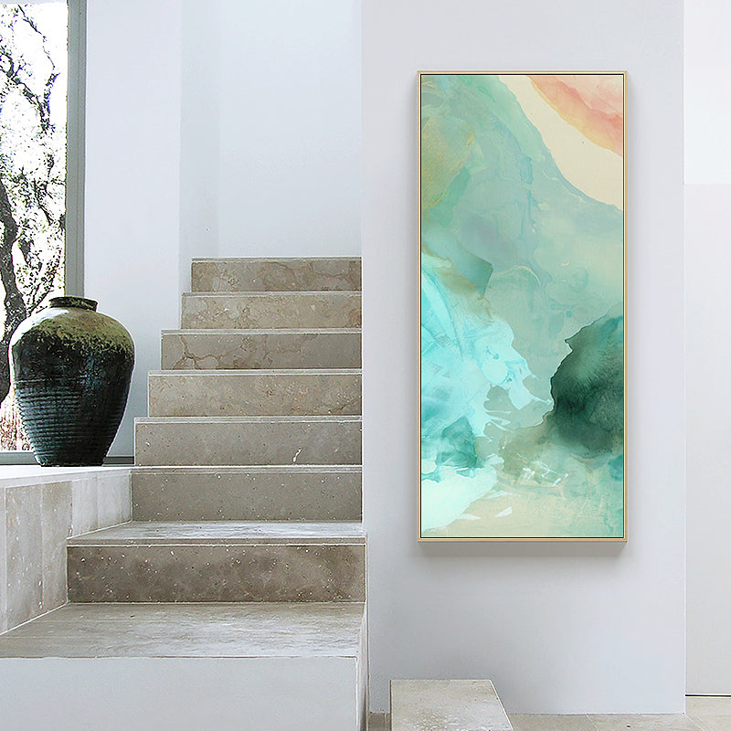 Wall Art - Watercolour Green II - Canvas Prints-Poster Prints