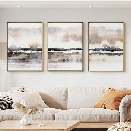 Wall Art  - Watercolor Sea And Sky 3 sets - Poster Prints -Canvas Prints