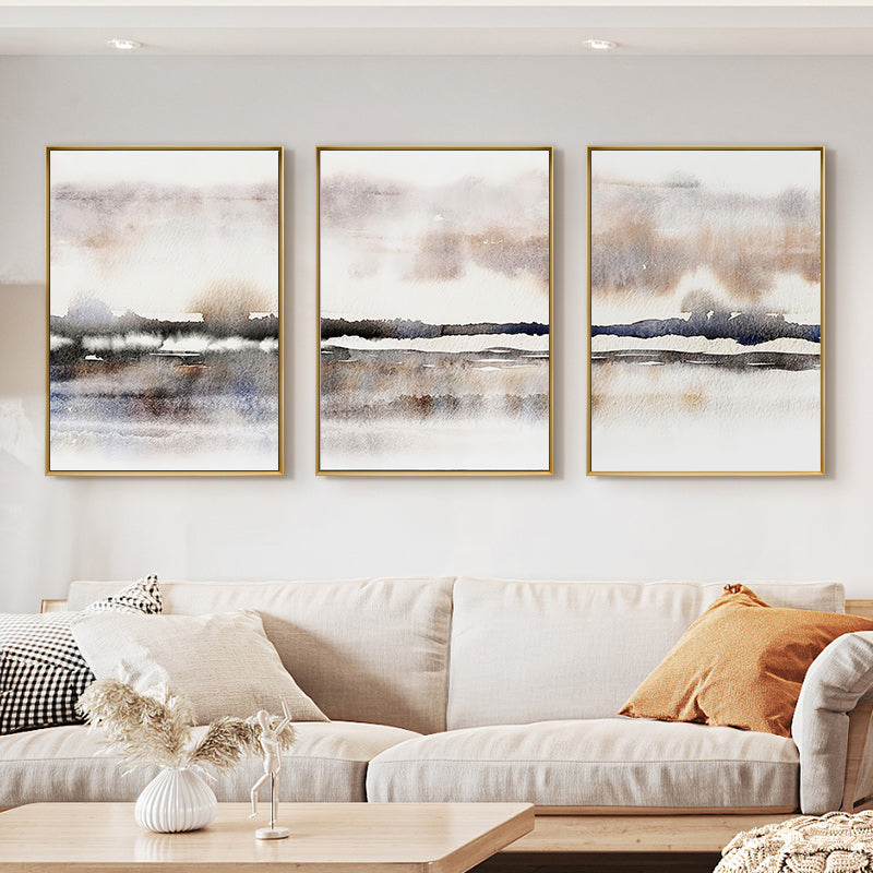 Wall Art  - Watercolor Sea And Sky 3 sets - Poster Prints -Canvas Prints