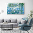 Wall Art - Waterlilies By Claud Monet- Canvas Prints-Poster Prints