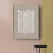 Wall Art - White Grey Abstract - Canvas Prints-Poster Prints