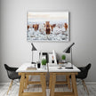 Animals art prints - Wild Horses - Canvas Prints - Poster Prints