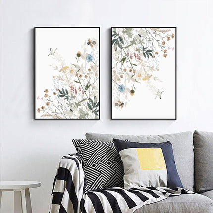 Wall art - Wild flower (2 sets)- Canvas Prints- Poster Prints