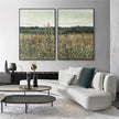 Wall art - Wildflower Field (2 sets)- Canvas Prints- Poster Prints