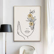 Wall Art - Woman's Face - Canvas Prints-Poster Prints