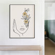 Wall Art - Woman's Face - Canvas Prints-Poster Prints
