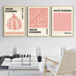 Wall Art By Yayoi Kusama II ( 3 sets )- Poster Prints - Canvas Prints