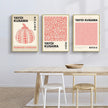 Wall Art By Yayoi Kusama II ( 3 sets )- Poster Prints - Canvas Prints