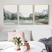 Wall Art  - Yosemite Valley National Park 3 Sets - Poster Prints -Canvas Prints
