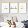 Wall Art - You Are Loved ( 3 sets )- Poster Prints -Canvas Prints