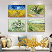 Botanicals Art - Print Wall Art - Van Gogh White Roses (Single) - Canvas Prints-Poster Prints