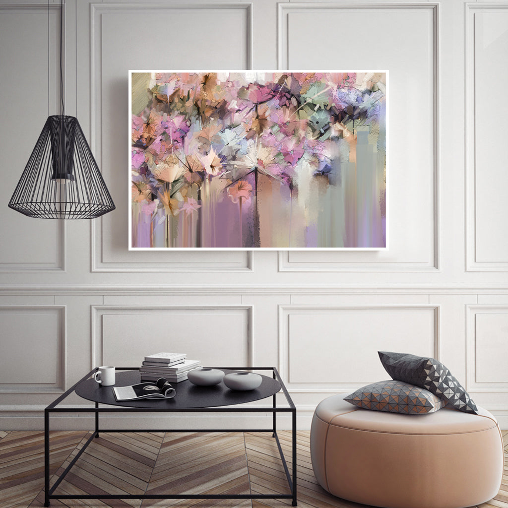 Wall Art - Abstract Blossom - Canvas Prints-Poster Prints