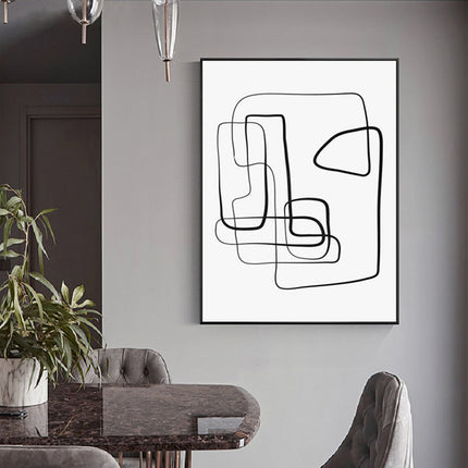 Wall Art - Abstract Line - Canvas Prints-Poster Prints