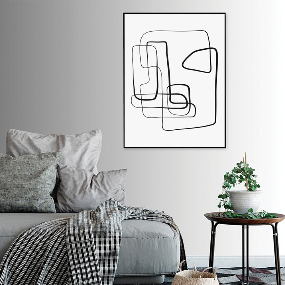 Wall Art - Abstract Line - Canvas Prints-Poster Prints