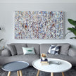Wall art - Abstract line art hand painting style- Canvas Prints - Poster Prints