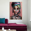Wall art - African woman II- Canvas Prints - Poster Prints