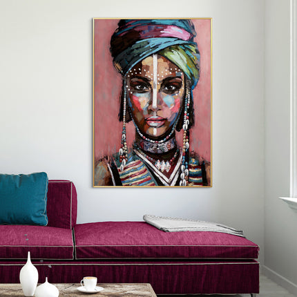 Wall art - African woman II- Canvas Prints - Poster Prints