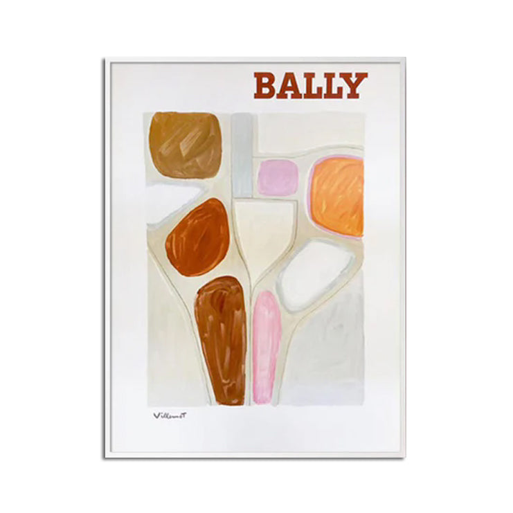 Wall Art - Bally Abstract by Gaultier - Canvas Prints-Poster Prints