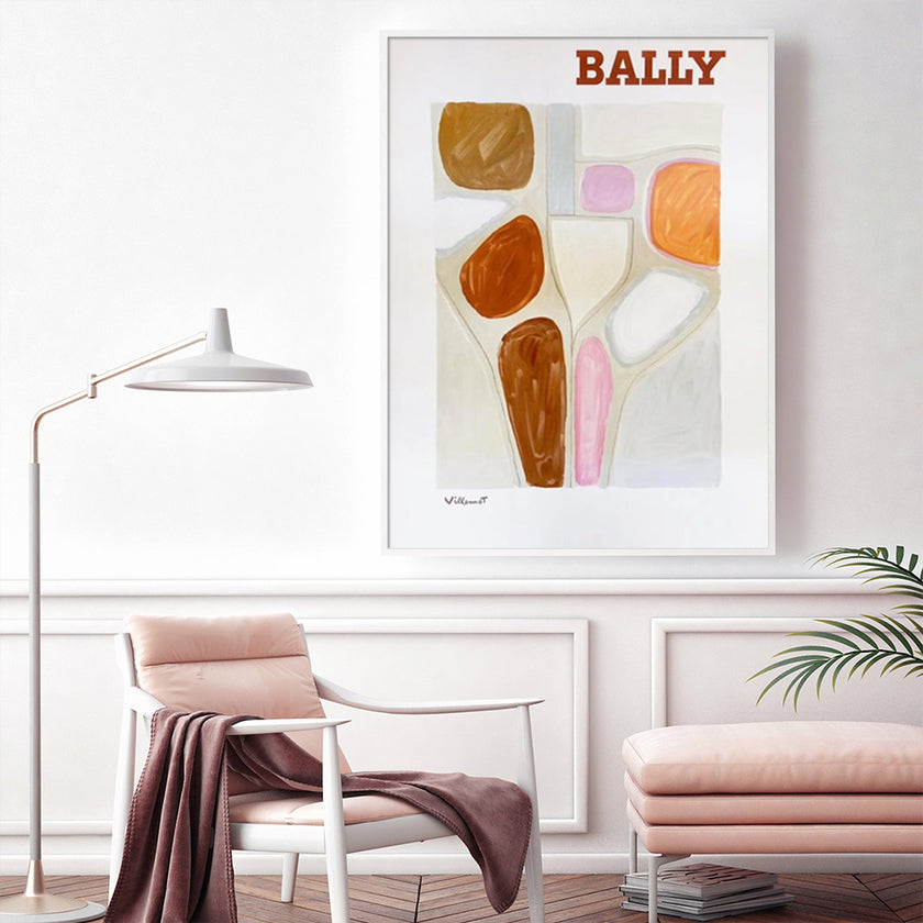 Wall Art - Bally Abstract by Gaultier - Canvas Prints-Poster Prints