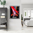 Wall Art - Bally shoes by Bernard Villemot - Canvas Prints-Poster Prints