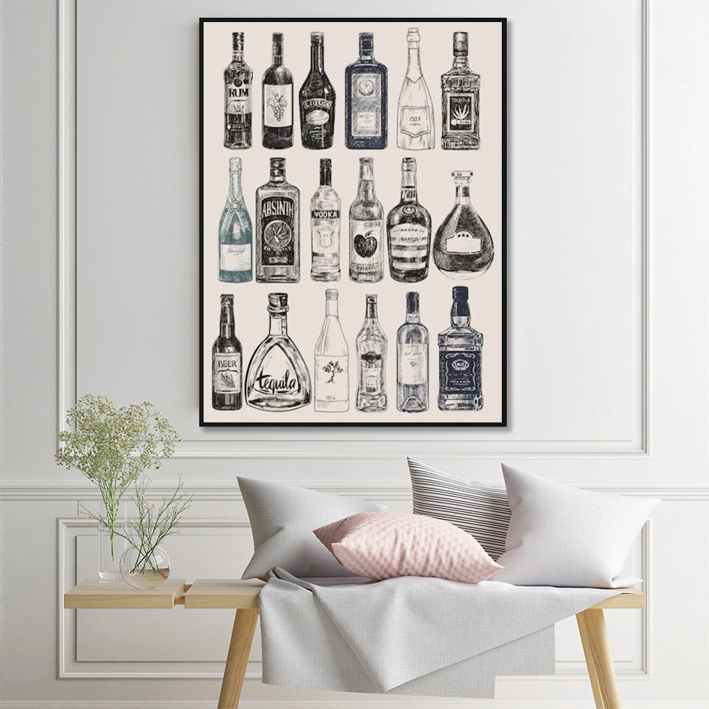Wall Art - Bar Art Gallery - Canvas Prints-Poster Prints
