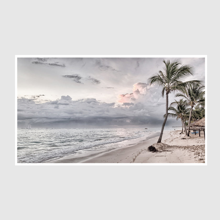 Landscape art prints -WATEGOS BEACH AND COCONUT TREES PHOTO ART PRINTS- Poster Prints -Canvas Prints