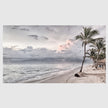 Landscape art prints -WATEGOS BEACH AND COCONUT TREES PHOTO ART PRINTS- Poster Prints -Canvas Prints
